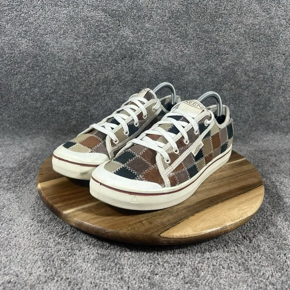 KEEN Elsa Harvest Women’s Size 10 Multicolor Patchwork Suede Casual Shoes Used